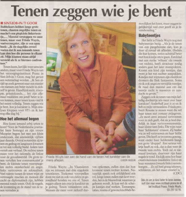 Het nieuwsblad 26/7/2005 Het nieuwsblad 26/7/2005